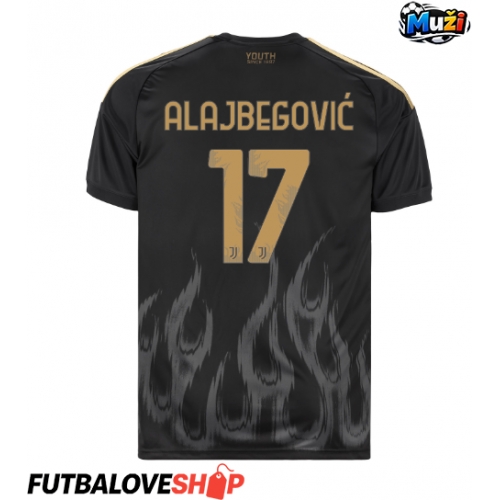 Dres Juventus Kerim Alajbegovic #17 Tretina 2026-27 Krátky Rukáv